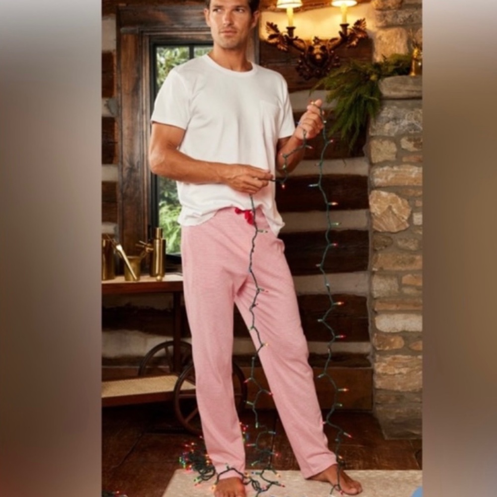Men’s LAKE Pima Cotton Lounge Pajama Pants Sz M
